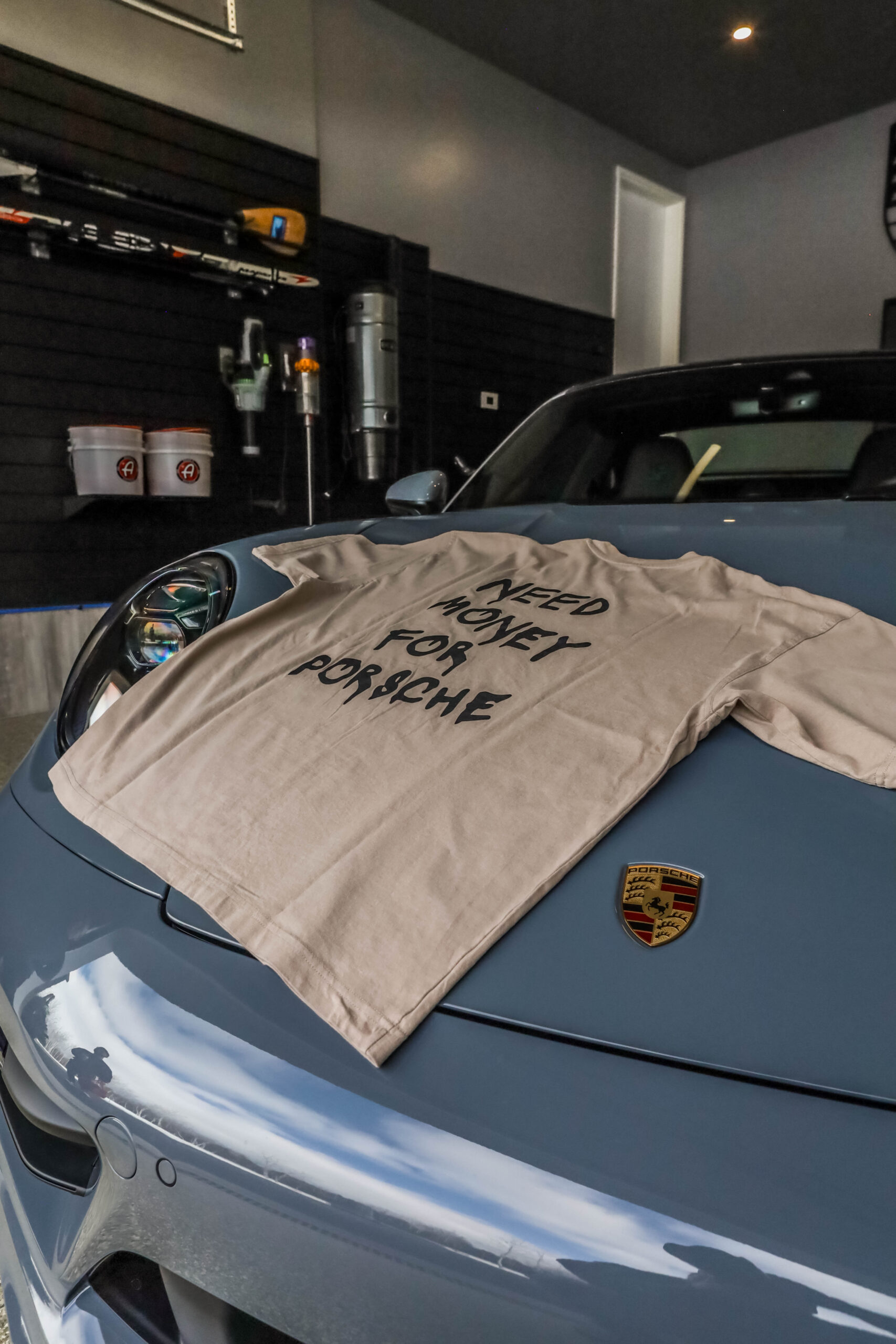 Need Money For Porsche Oversized T-shirt - Image 7