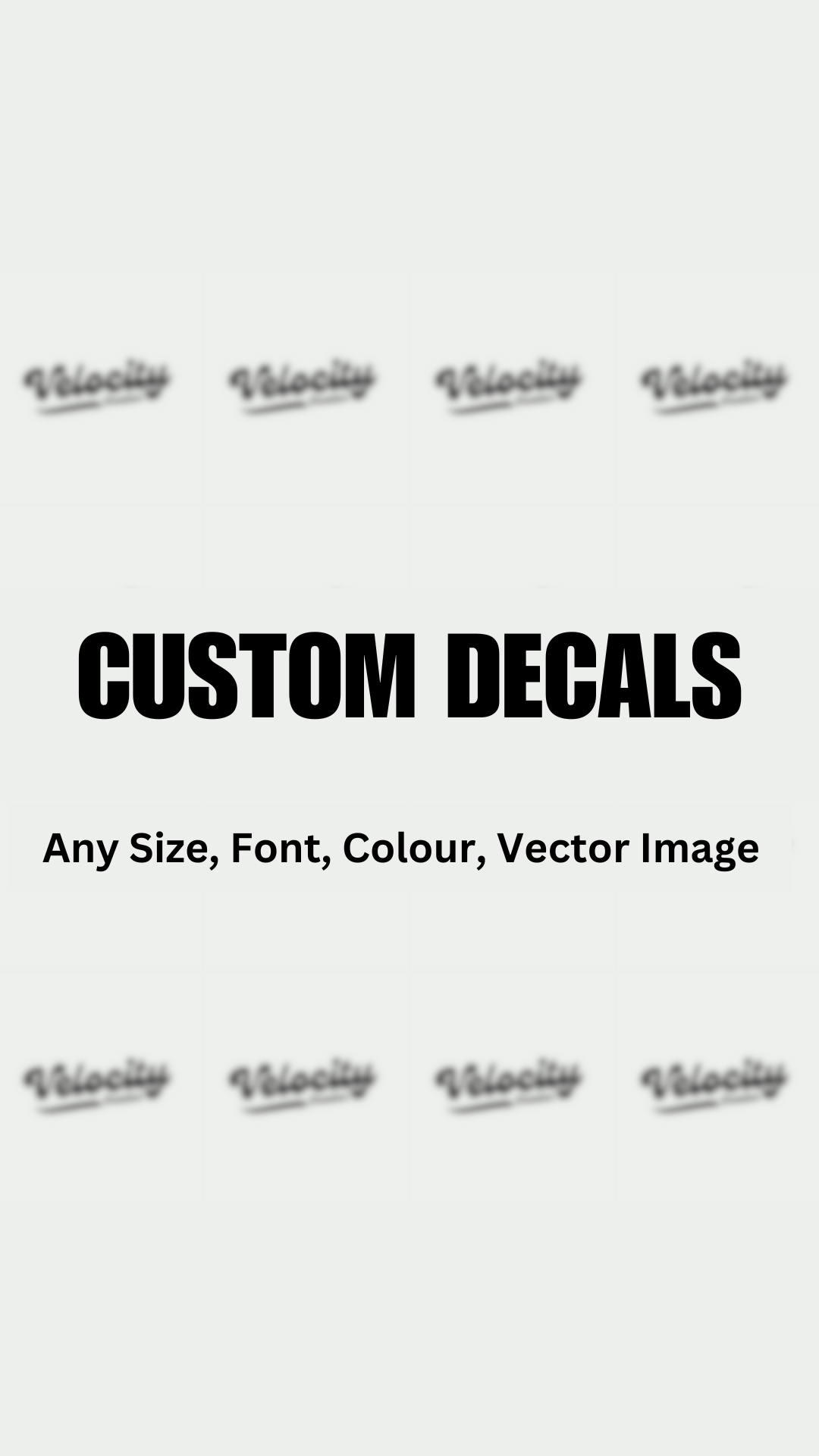 Custom Vinyl Decals