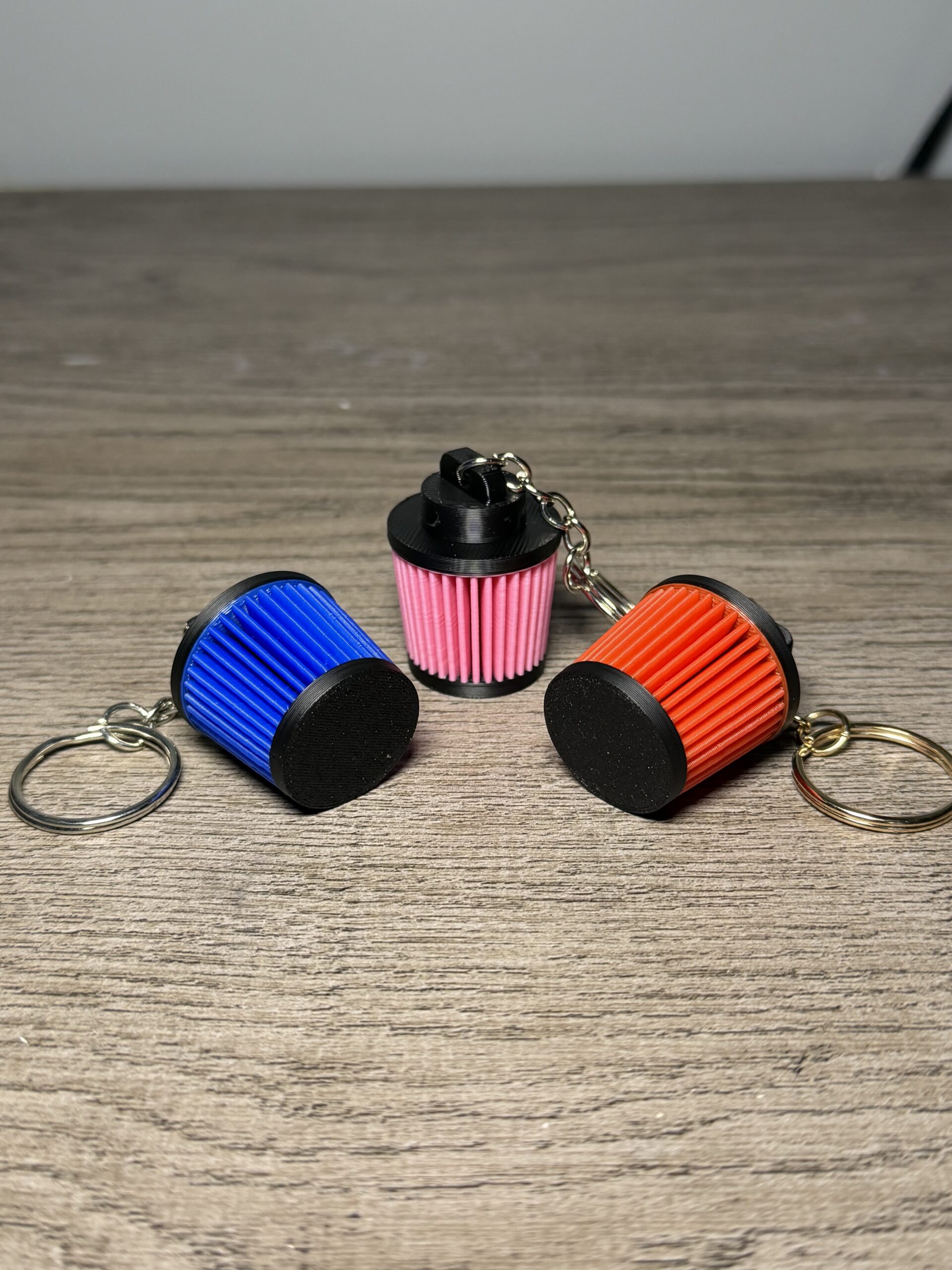Mini Air Intake Filter Keychain