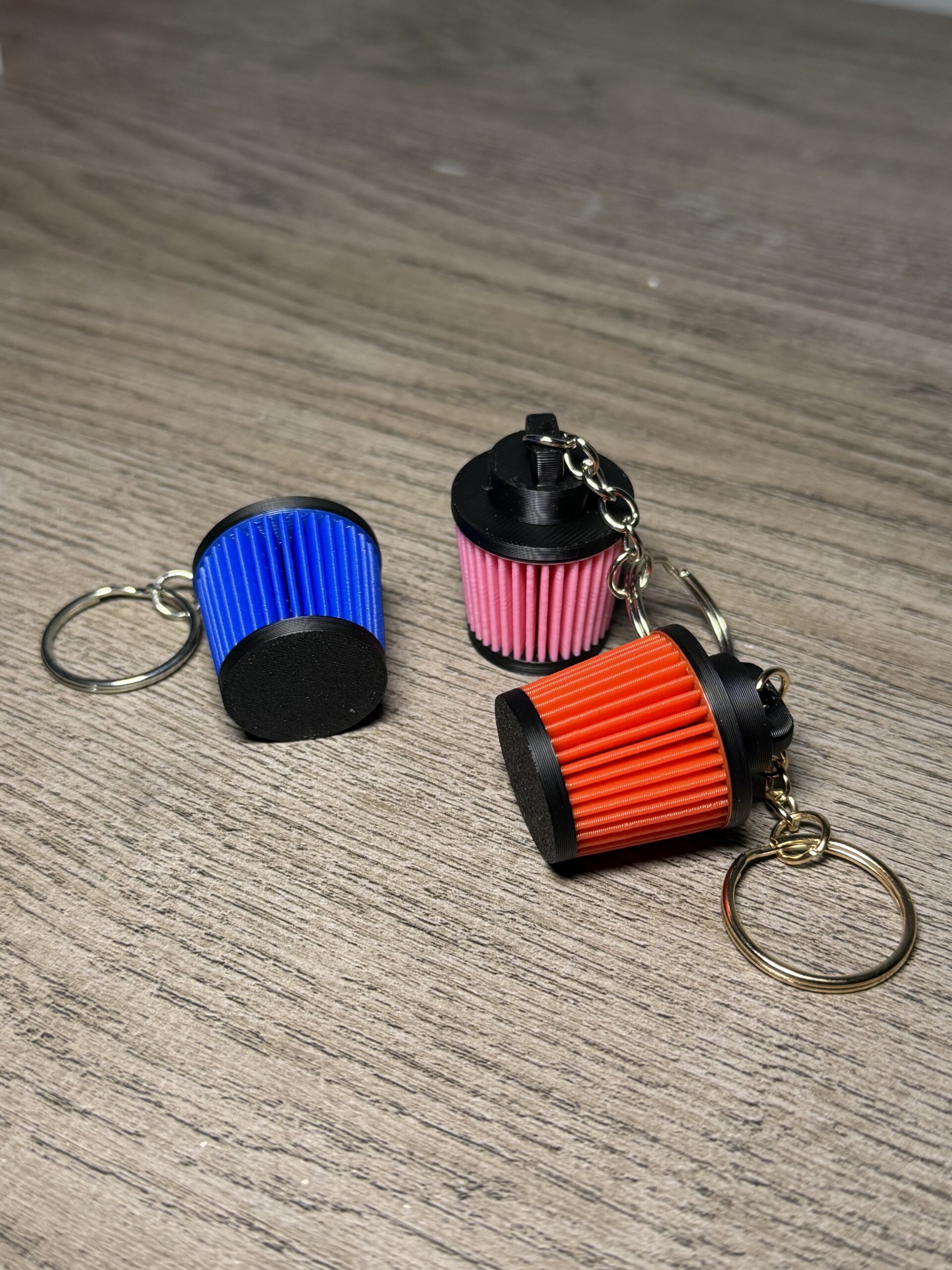 Mini Air Intake Filter Keychain - Image 2